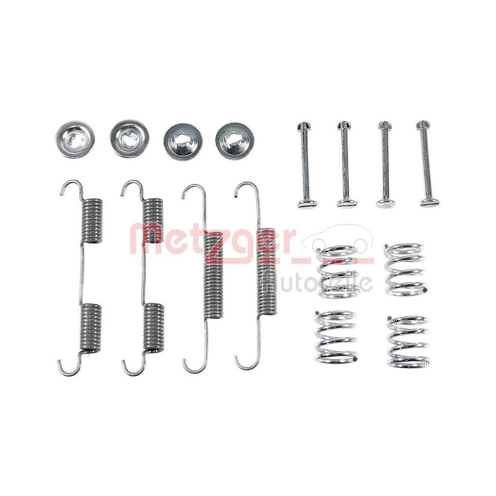 Zubeh&ouml;rsatz, Feststellbremsbacken METZGER 105-0896 f&uuml;r, Hinterachse