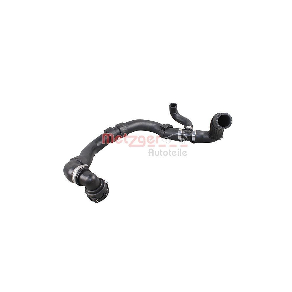 K&uuml;hlerschlauch METZGER 2420857 f&uuml;r AUDI SEAT SKODA VW, rechts oben