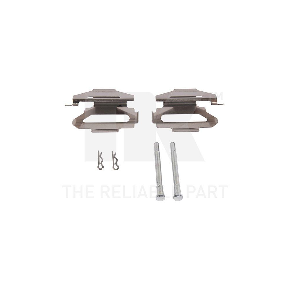 Zubehörsatz, Scheibenbremsbelag NK 7925168 für, Hinterachse