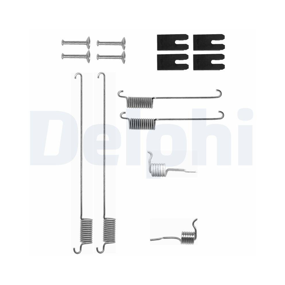 DELPHI LY1323 Zubeh&ouml;rsatz, Bremsbacken f&uuml;r LAND ROVER, Hinterachse