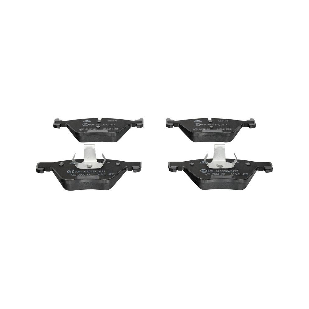 Bremsbelagsatz, Scheibenbremse ATE 13.0460-7176.2 f&uuml;r BMW, Vorderachse