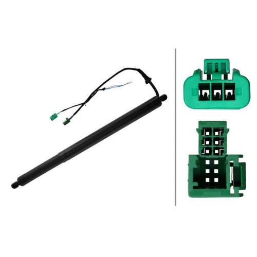 HELLA 6NW 358 426-181 Elektromotor, Heckklappe f&uuml;r PEUGEOT, rechts