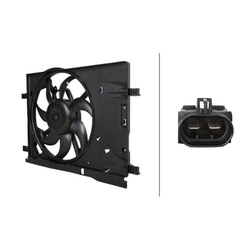 HELLA 8EW 366 421-311 L&uuml;fter, Motork&uuml;hlung f&uuml;r FIAT