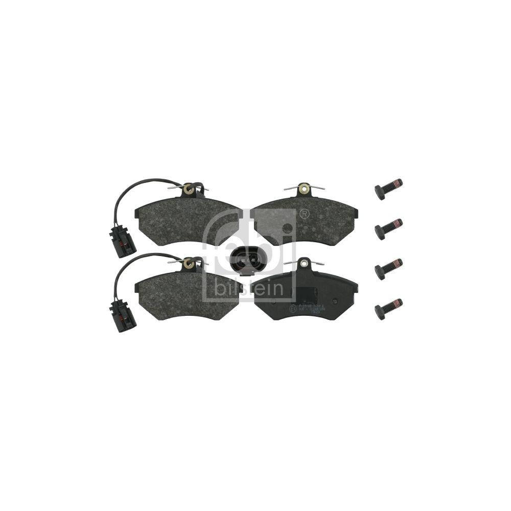 FEBI BILSTEIN Bremsbelagsatz, Scheibenbremse 16316 f&uuml;r VW, Vorderachse