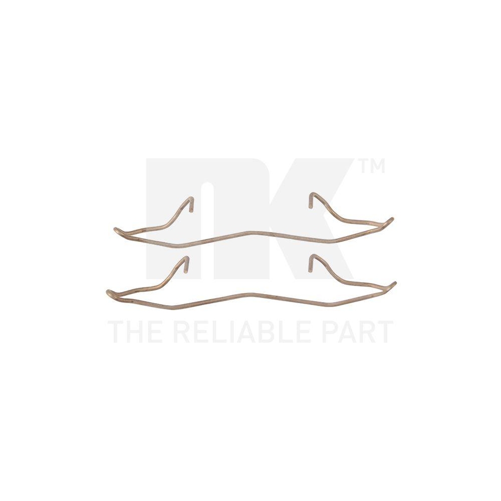 Zubeh&ouml;rsatz, Scheibenbremsbelag NK 7925186 f&uuml;r, Vorderachse