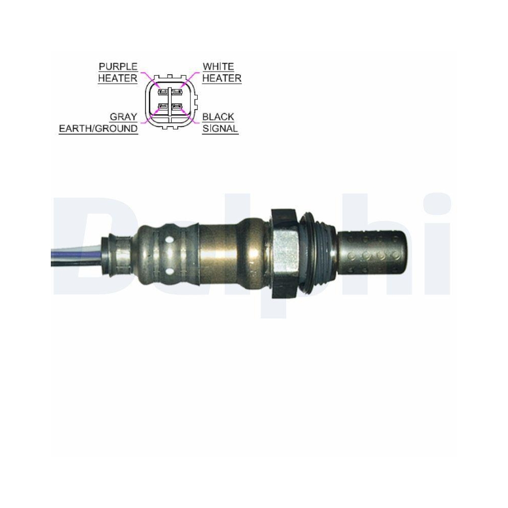 DELPHI ES20156-12B1 Lambdasonde f&uuml;r TOYOTA LEXUS, nach Katalysator, vorne links