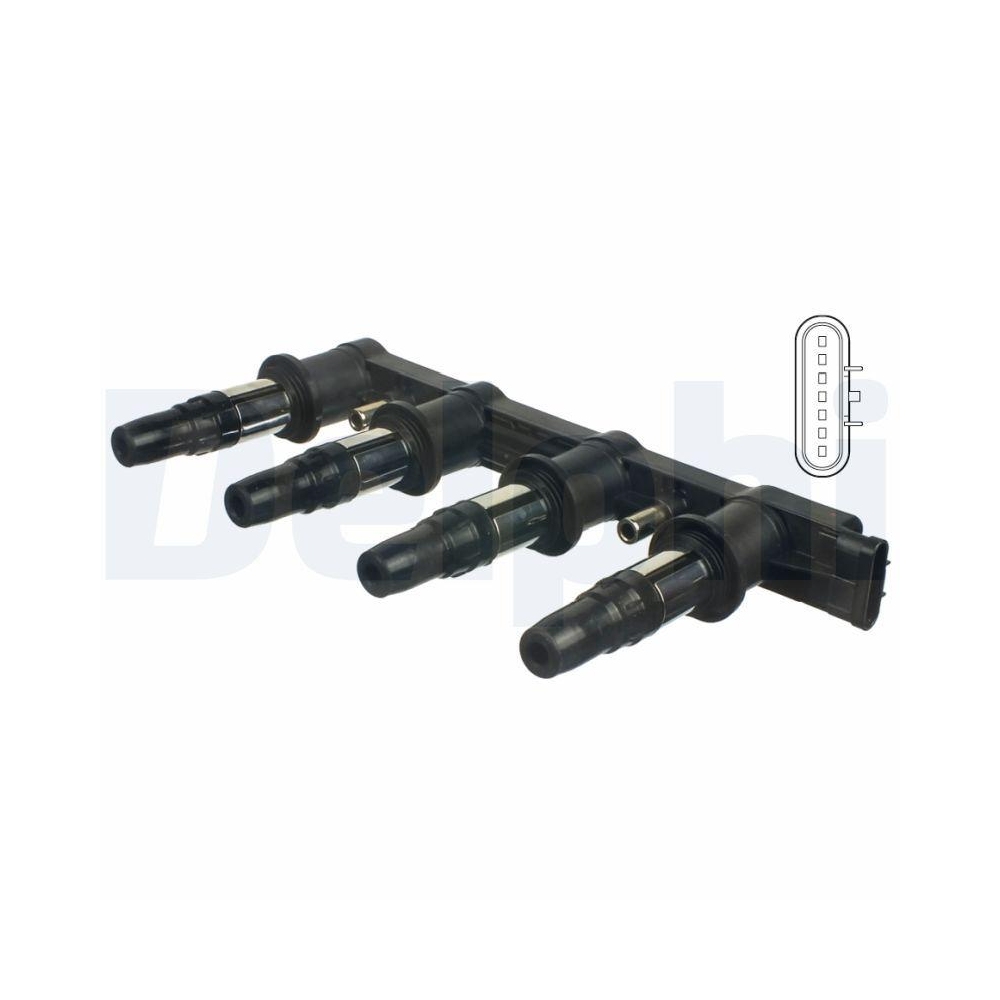 Zündspule DELPHI CE01841-12B1A für OPEL VAUXHALL CHEVROLET HITACHI
