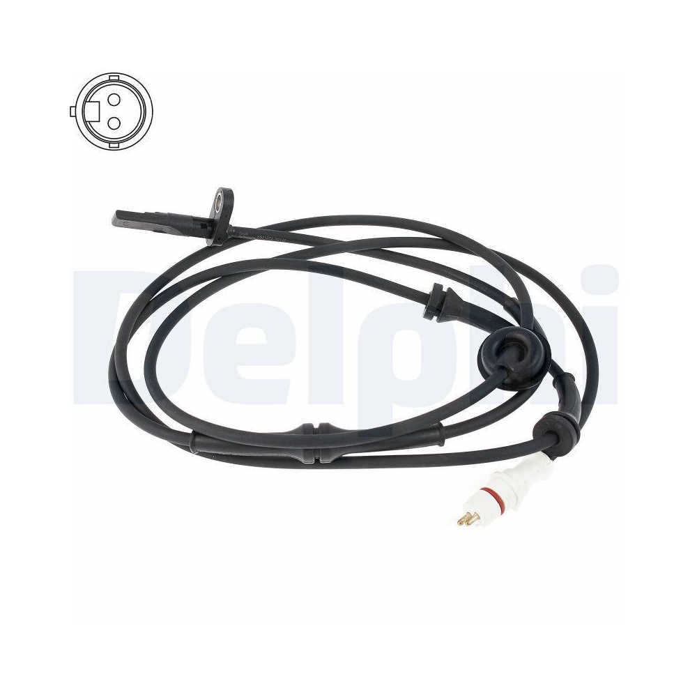 DELPHI SS21272-12B1 Sensor, Raddrehzahl f&uuml;r FIAT, Hinterachse links