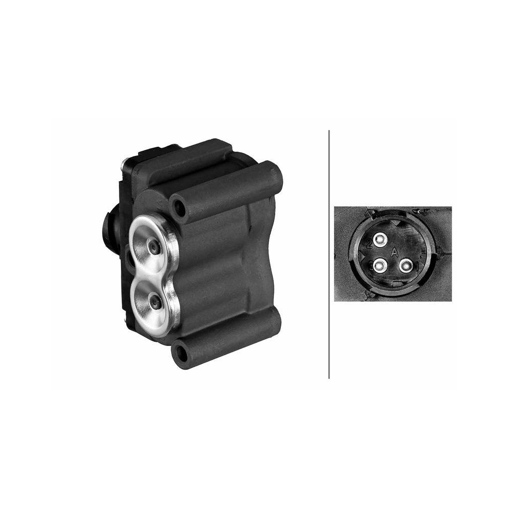 HELLA Magnetventil, Schaltzylinder 6NW 358 189-021 für MERCEDES-BENZ