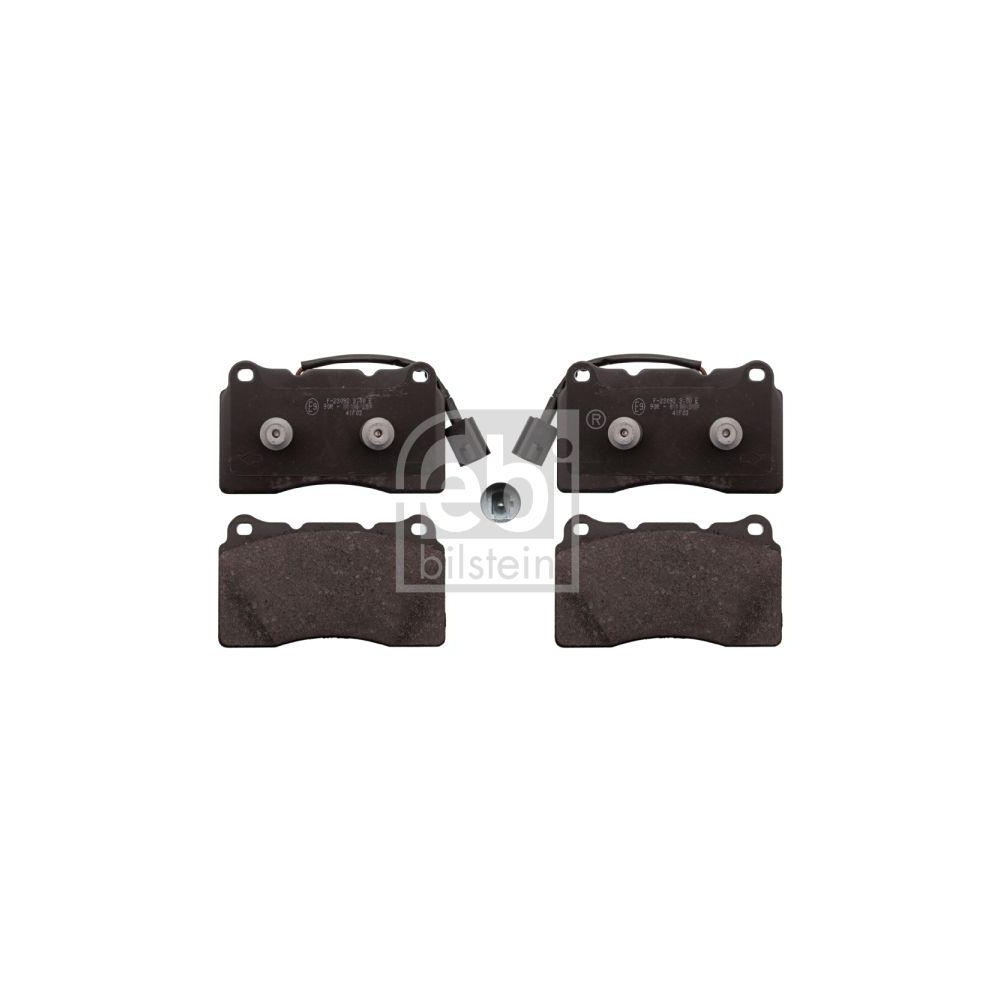 FEBI BILSTEIN Bremsbelagsatz, Scheibenbremse 116005 f&uuml;r ALFA ROMEO, Vorderachse