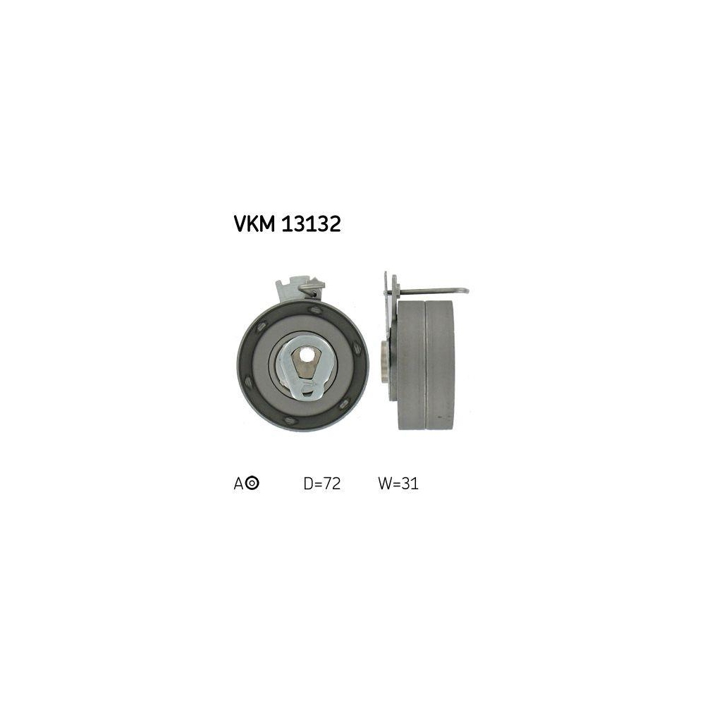 Spannrolle, Zahnriemen SKF VKM 13132 f&uuml;r CITRO&Euml;N PEUGEOT CITRO&Euml;N (DF-PSA), links
