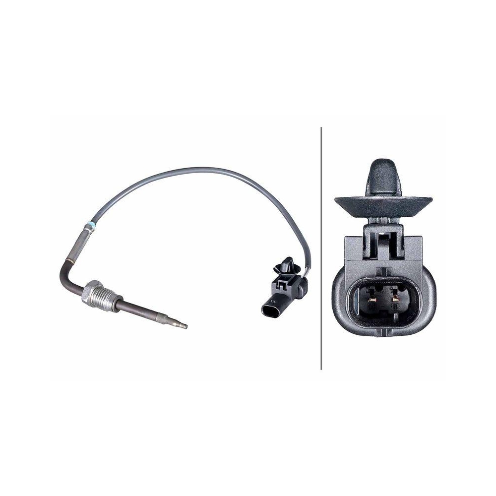 HELLA Sensor, Abgastemperatur 6PT 358 226-111 f&uuml;r OPEL VAUXHALL CHEVROLET