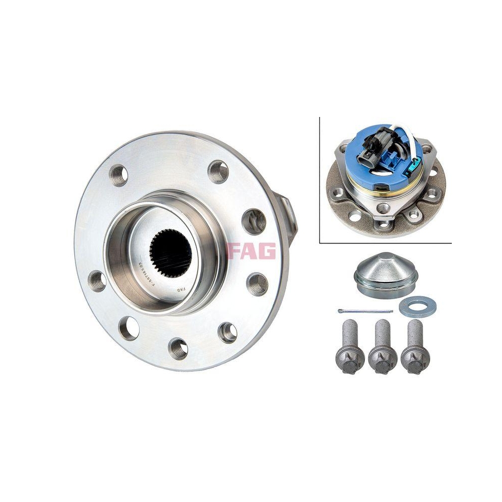 Radlagersatz Schaeffler FAG 713 6440 60 für OPEL VAUXHALL GENERAL MOTORS