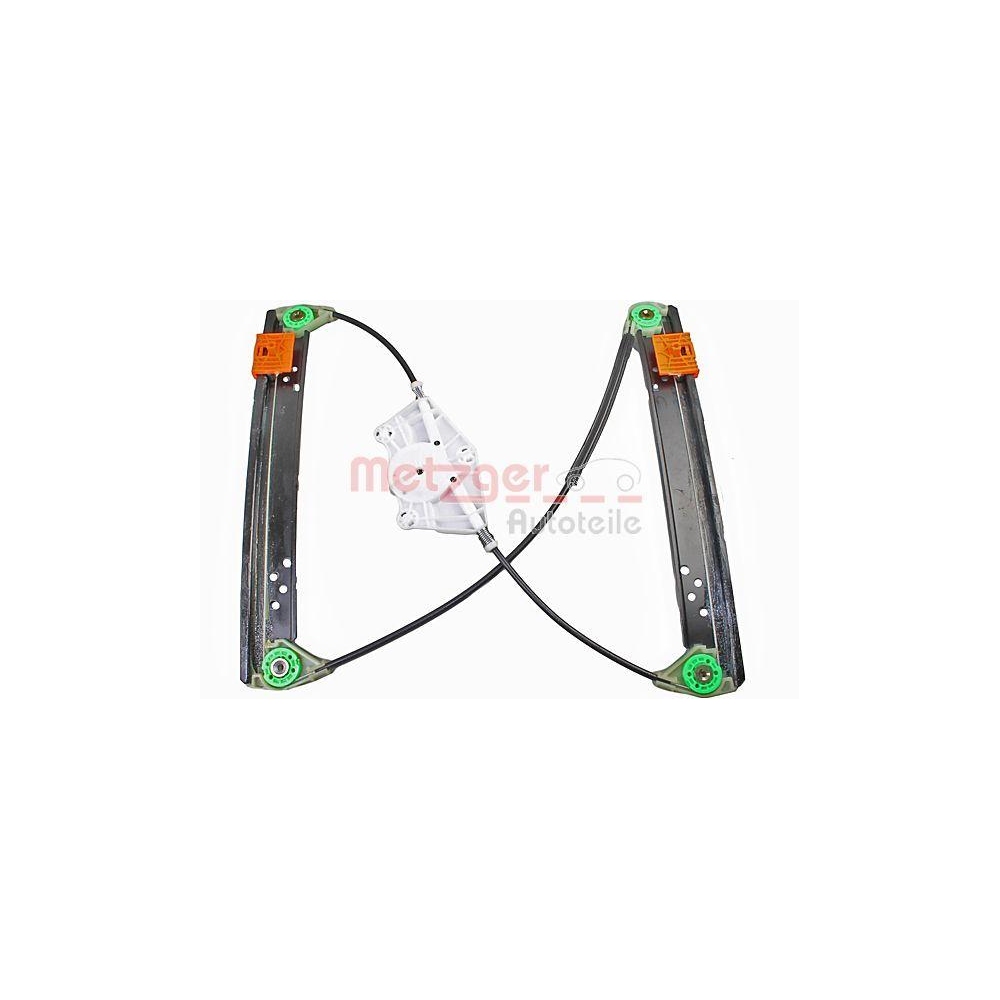 Fensterheber METZGER 2160530 f&uuml;r PORSCHE VW, hinten rechts