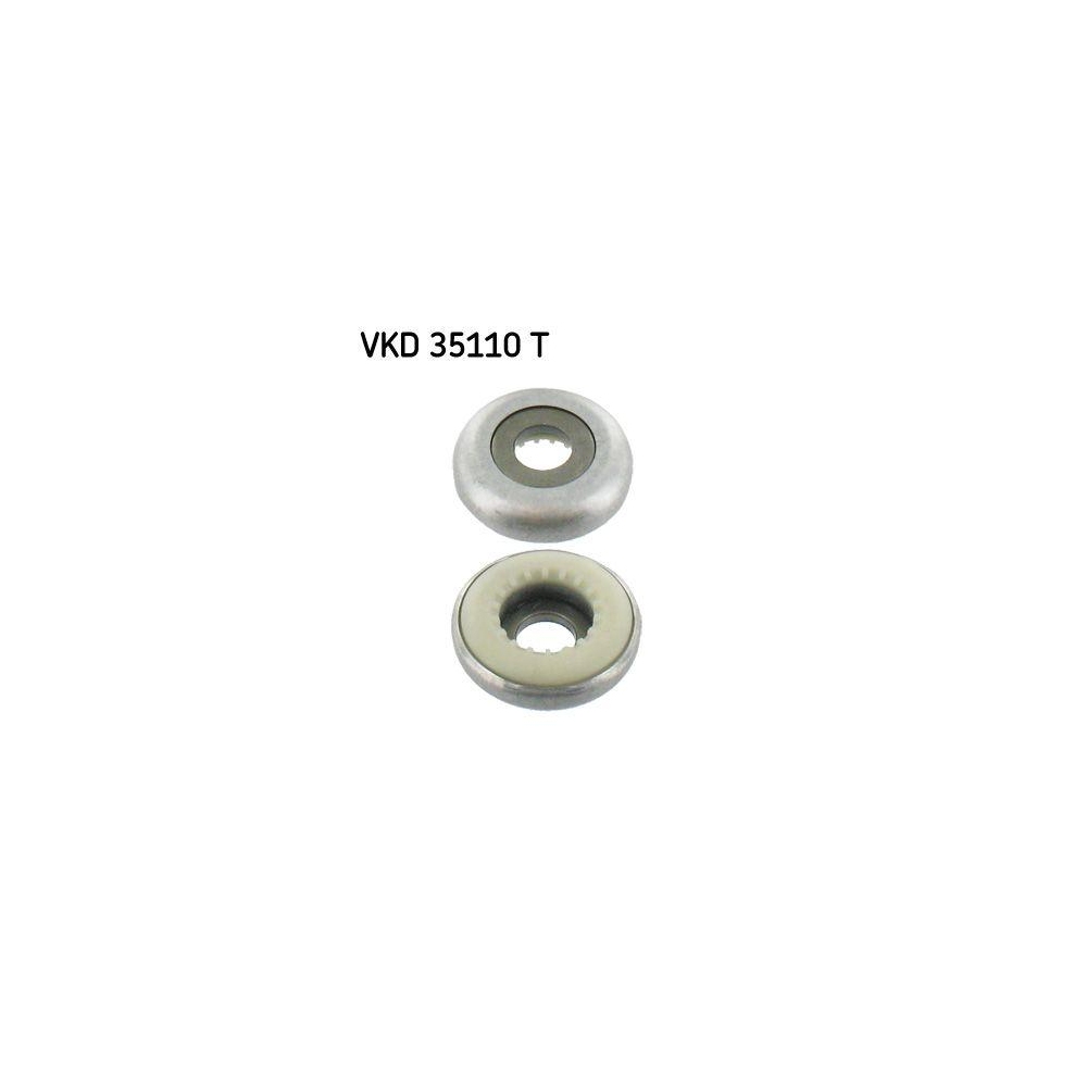 W&auml;lzlager, Federbeinst&uuml;tzlager SKF VKD 35110 T f&uuml;r AUDI FORD SEAT SKODA VW SMART