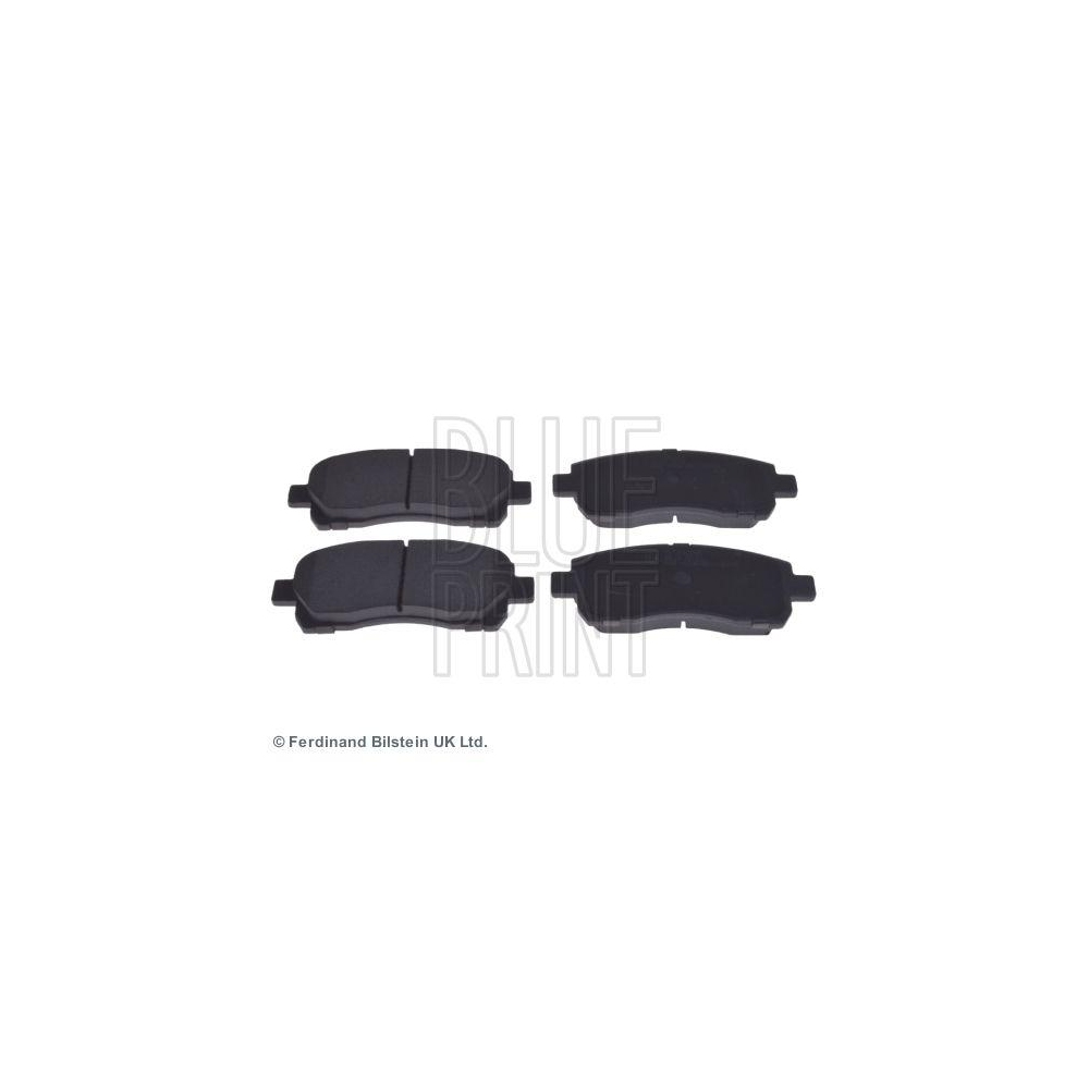 Bremsbelagsatz, Scheibenbremse BLUE PRINT ADT342205 f&uuml;r TOYOTA, Vorderachse