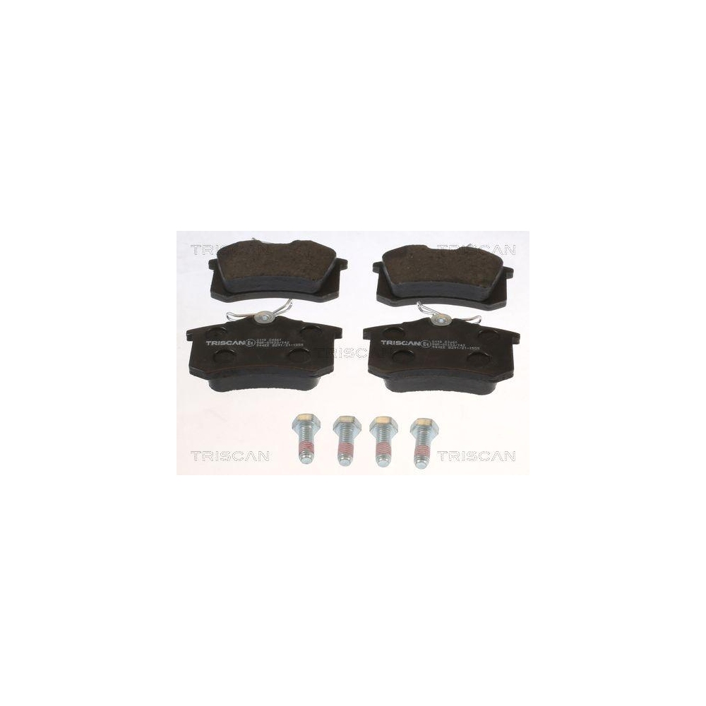 Bremsbelagsatz, Scheibenbremse TRISCAN 8110 24061 f&uuml;r