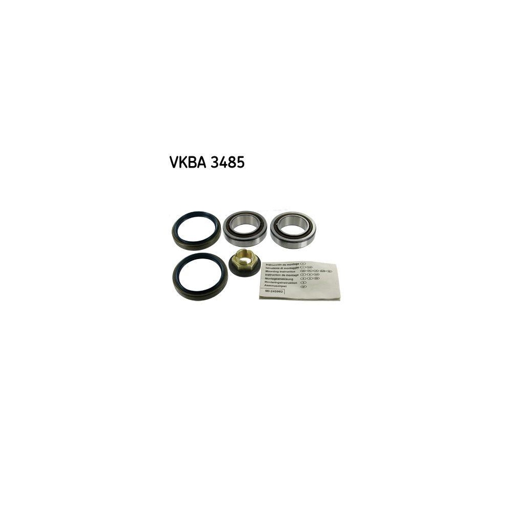 Radlagersatz SKF VKBA 3485 f&uuml;r FORD, Hinterachse