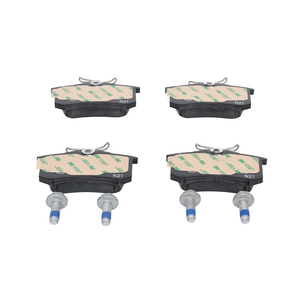 Bremsbelagsatz, Scheibenbremse ATE 13.0470-2860.2 ATE Ceramic für SEAT SKODA VAG