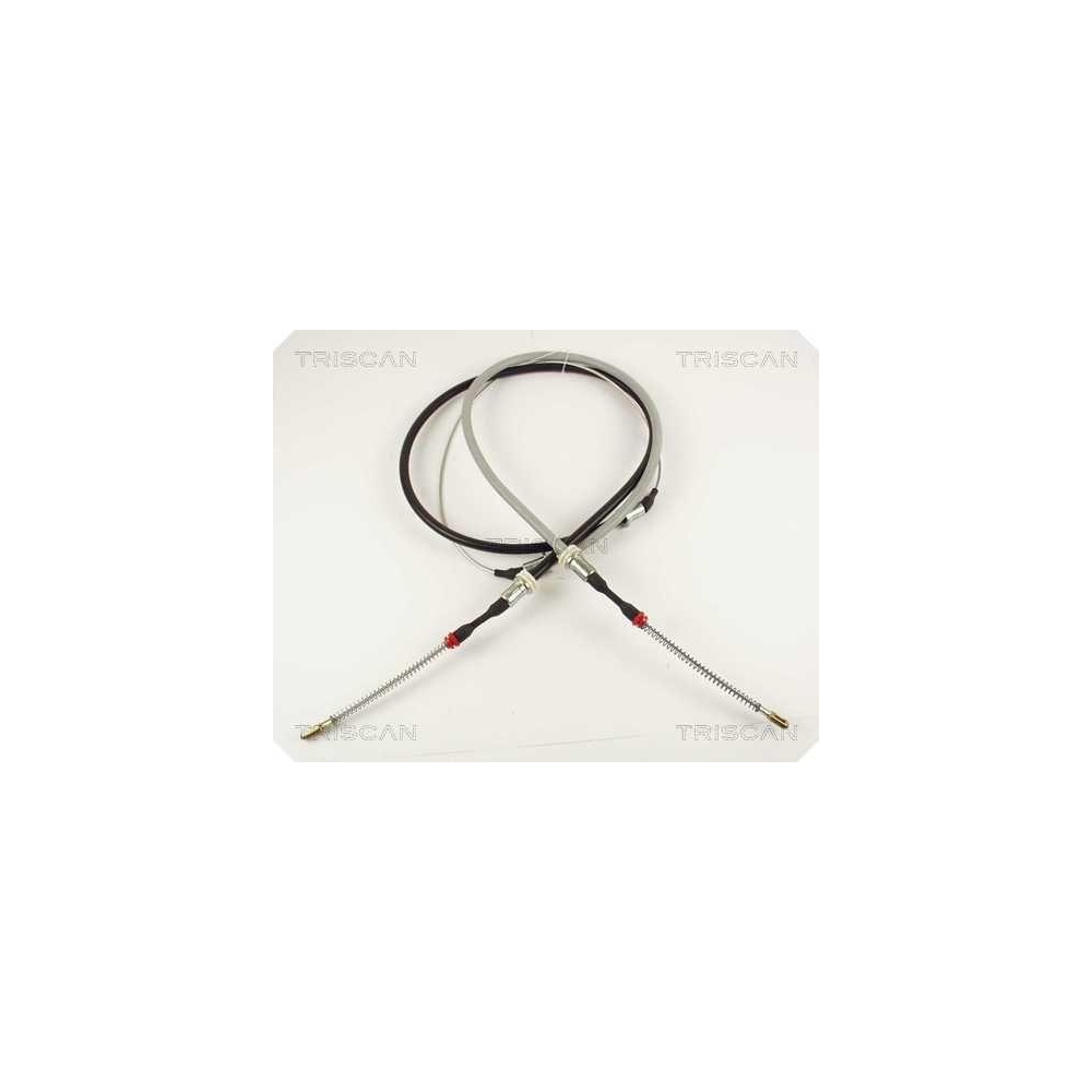 Seilzug, Feststellbremse TRISCAN 8140 24110 f&uuml;r OPEL VAUXHALL, hinten, links