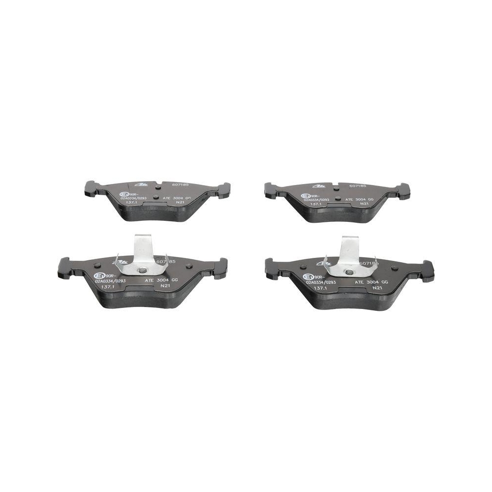 Bremsbelagsatz, Scheibenbremse ATE 13.0460-7185.2 f&uuml;r BMW, Vorderachse