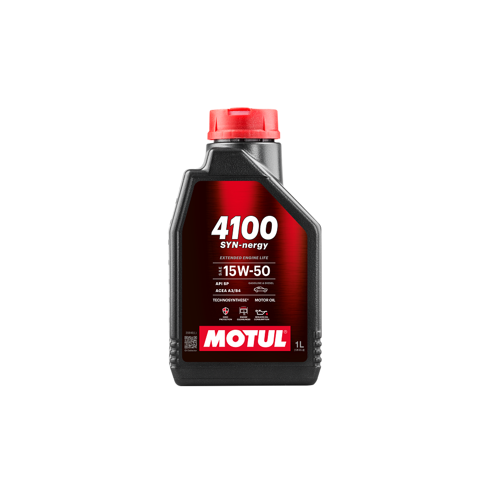 Motoröl MOTUL 113161 4100 SYN-nergy 15W-50 für