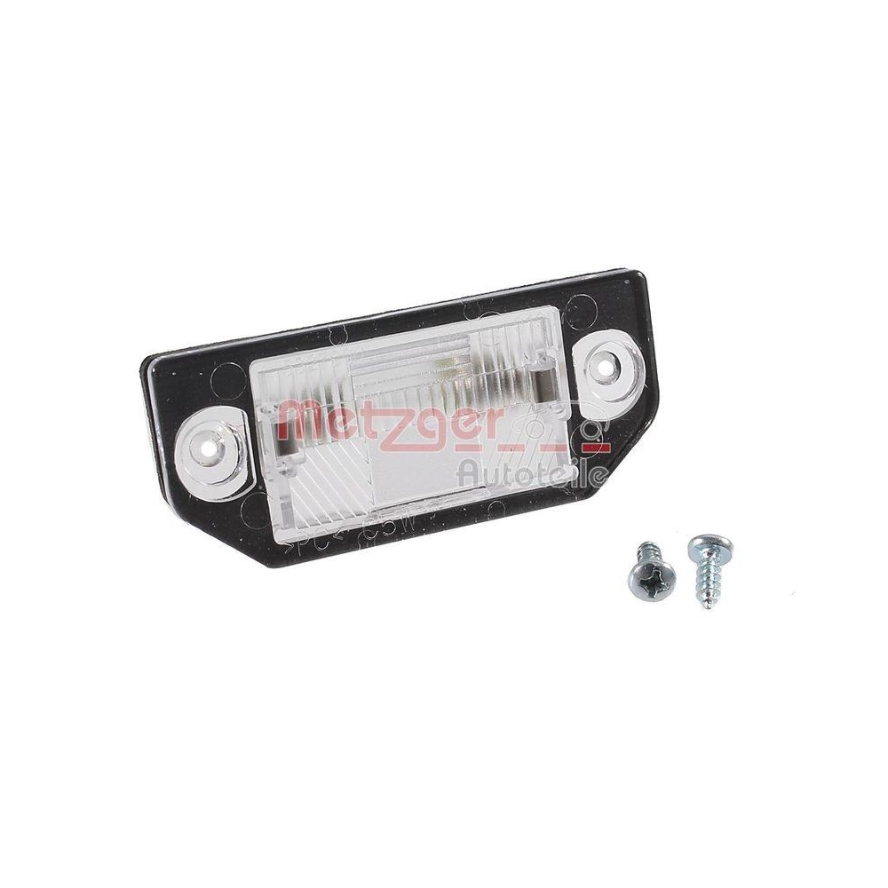Kennzeichenleuchte METZGER 2080042 für VW, links, rechts