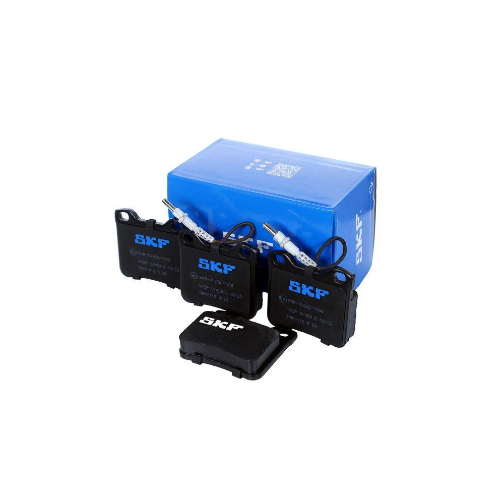 Bremsbelagsatz, Scheibenbremse SKF VKBP 91059 E f&uuml;r MERCEDES-BENZ, Hinterachse