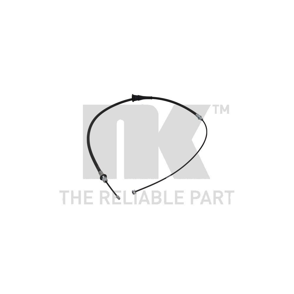 Seilzug, Feststellbremse NK 909309 f&uuml;r CHRYSLER DODGE, vorne