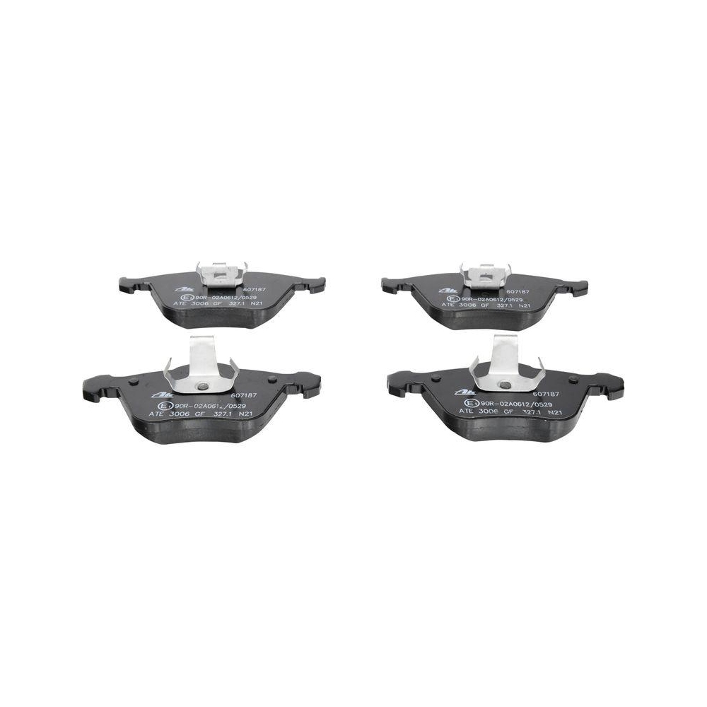 Bremsbelagsatz, Scheibenbremse ATE 13.0460-7187.2 f&uuml;r VOLVO, Vorderachse