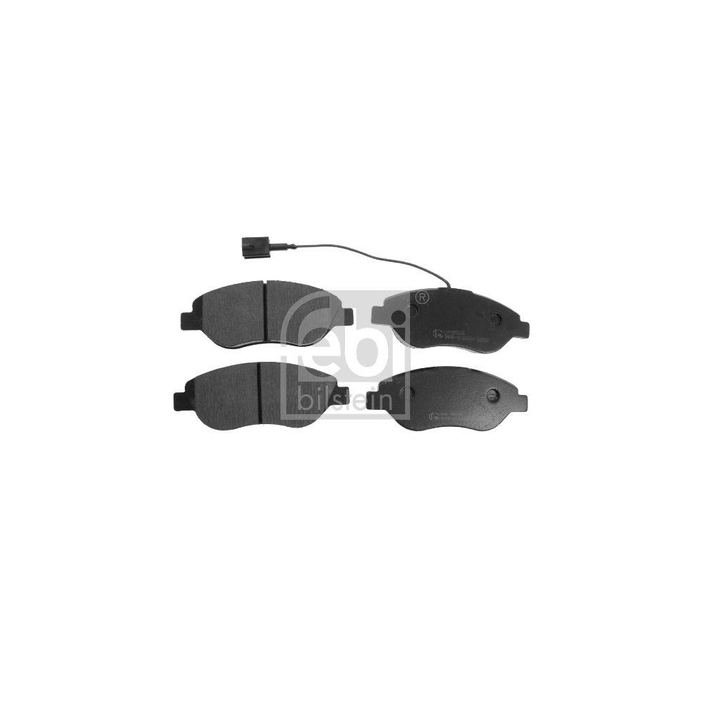 FEBI BILSTEIN Bremsbelagsatz, Scheibenbremse 116012 f&uuml;r ALFA ROMEO CHRYSLER FIAT