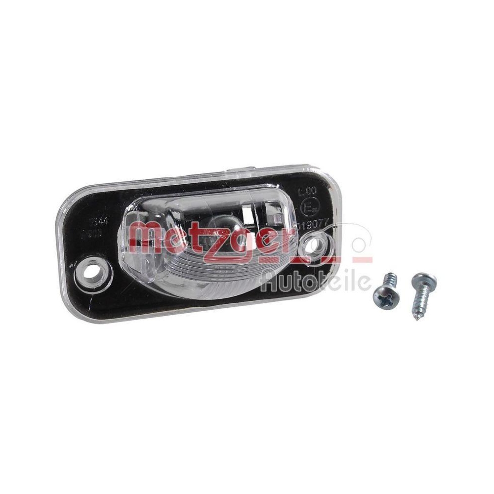 Kennzeichenleuchte METZGER 2080044 für VW, links, rechts