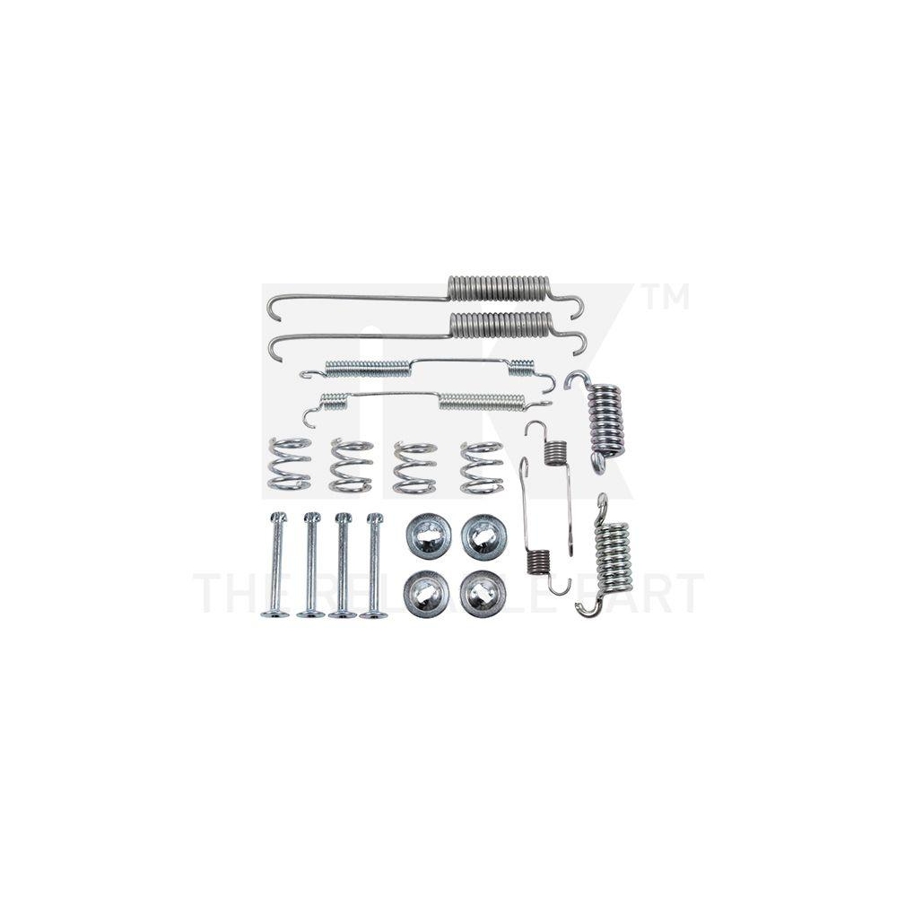 Zubeh&ouml;rsatz, Bremsbacken NK 7925600 f&uuml;r FORD, Hinterachse