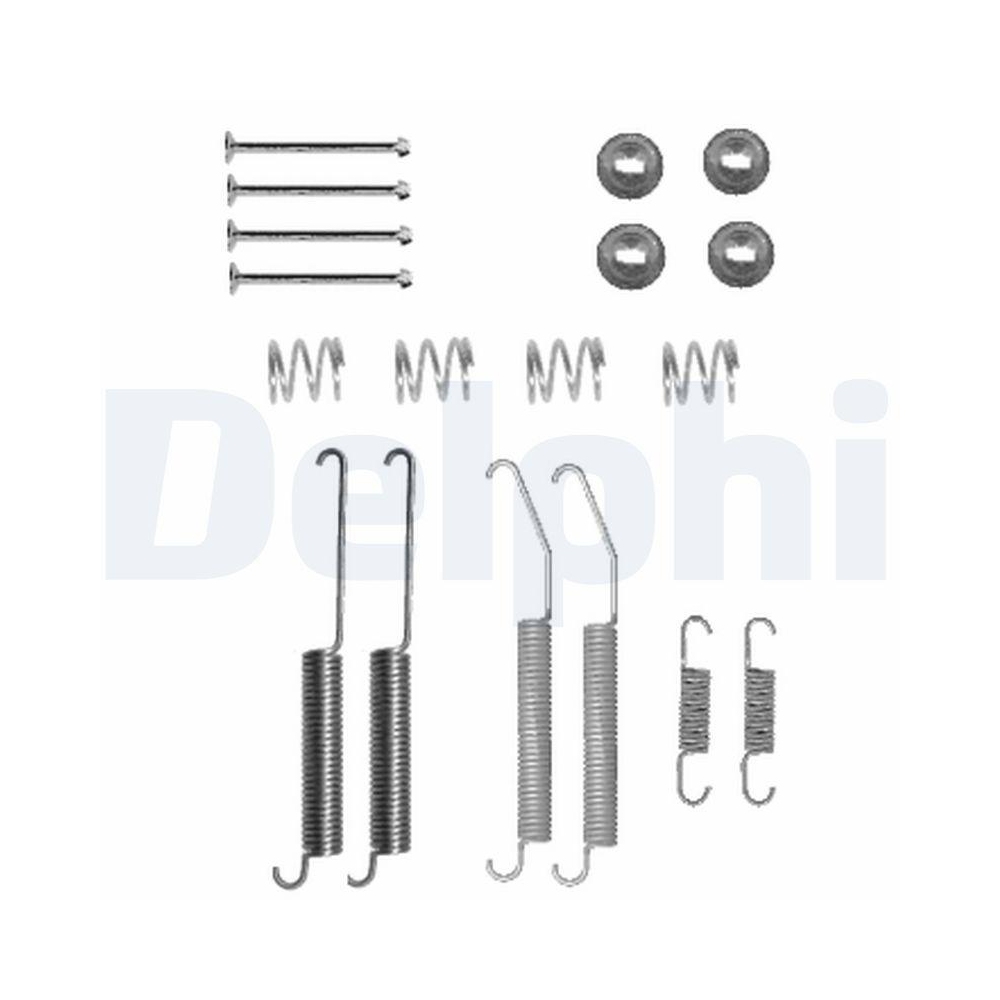 DELPHI LY1334 Zubeh&ouml;rsatz, Bremsbacken f&uuml;r MITSUBISHI, Hinterachse