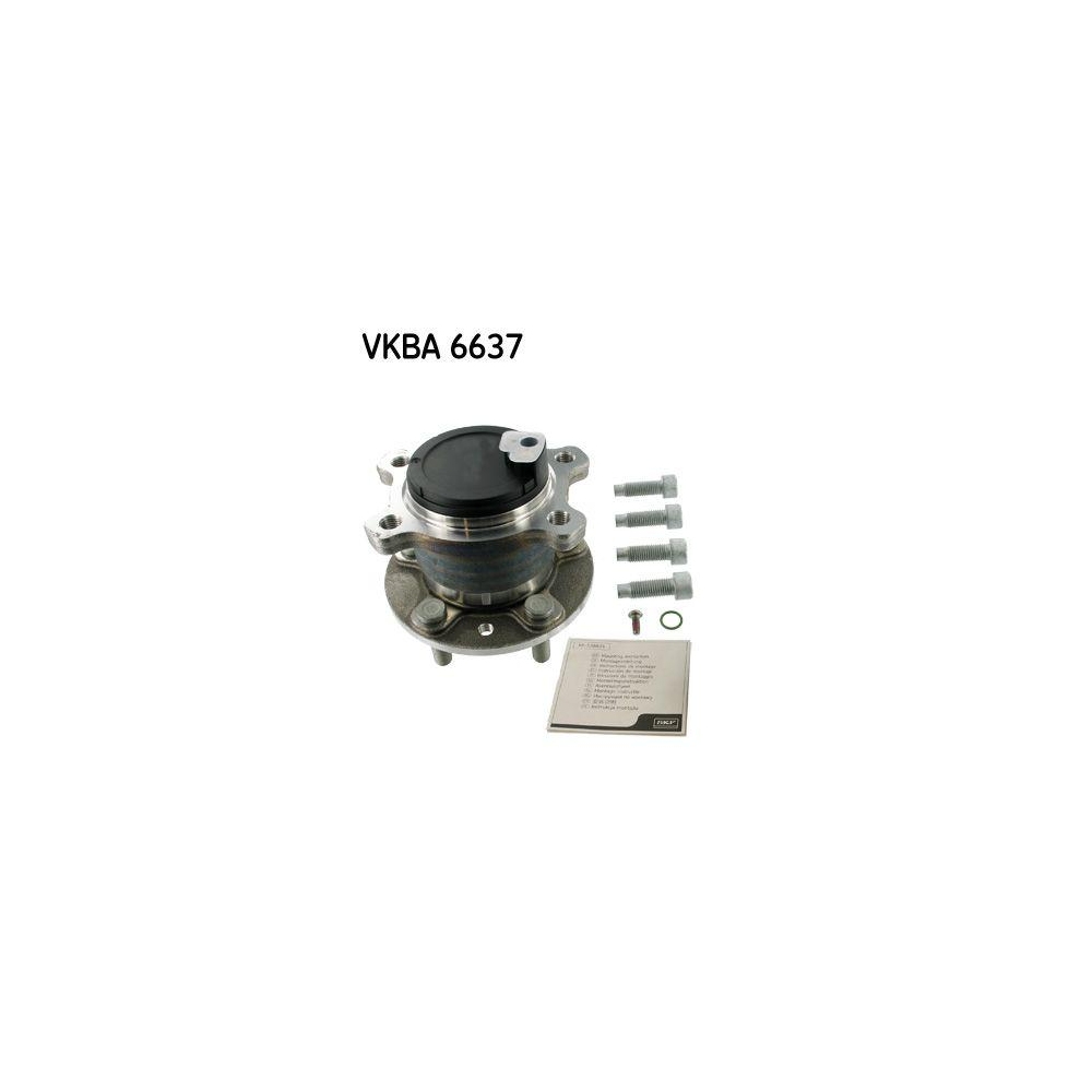Radlagersatz SKF VKBA 6637 f&uuml;r FORD, Hinterachse