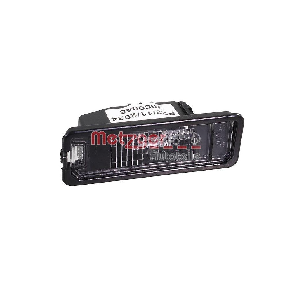 Kennzeichenleuchte METZGER 2080045 GREENPARTS für MAN PORSCHE SEAT VW, links