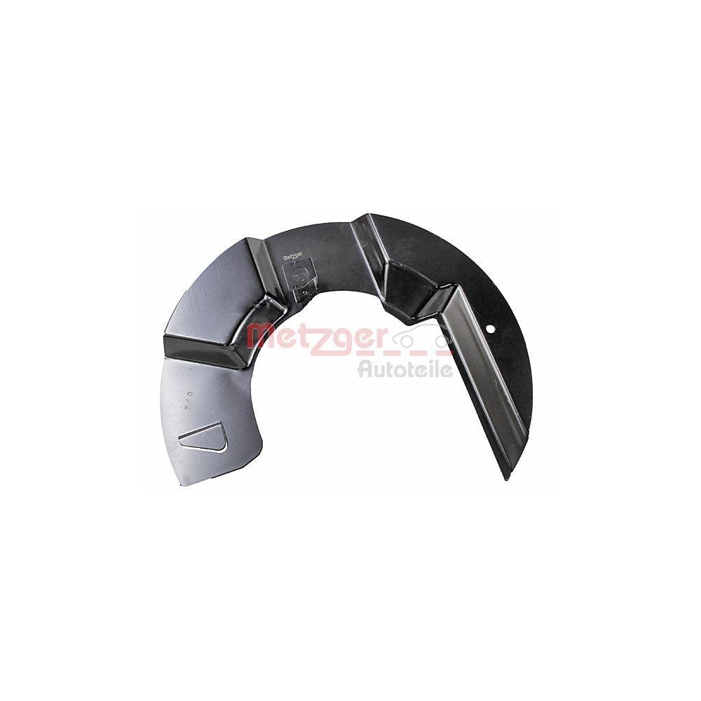 Spritzblech, Bremsscheibe METZGER 6115307 für LAND ROVER, Vorderachse links