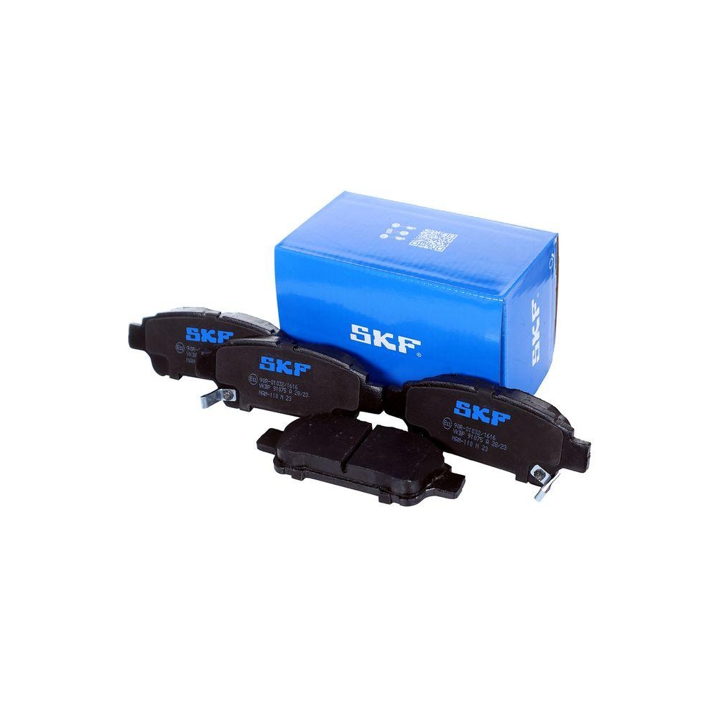 Bremsbelagsatz, Scheibenbremse SKF VKBP 91075 A f&uuml;r TOYOTA, Hinterachse