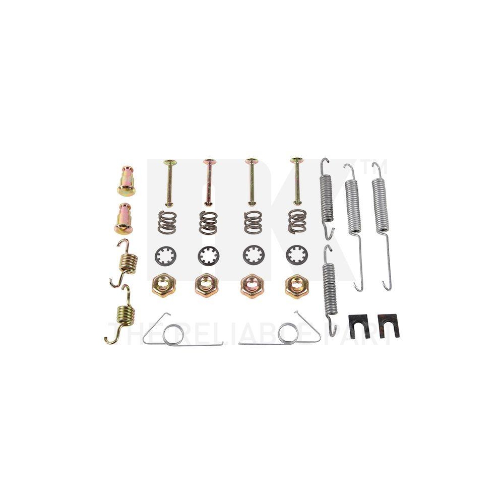 Zubeh&ouml;rsatz, Bremsbacken NK 7925614 f&uuml;r FORD, Hinterachse