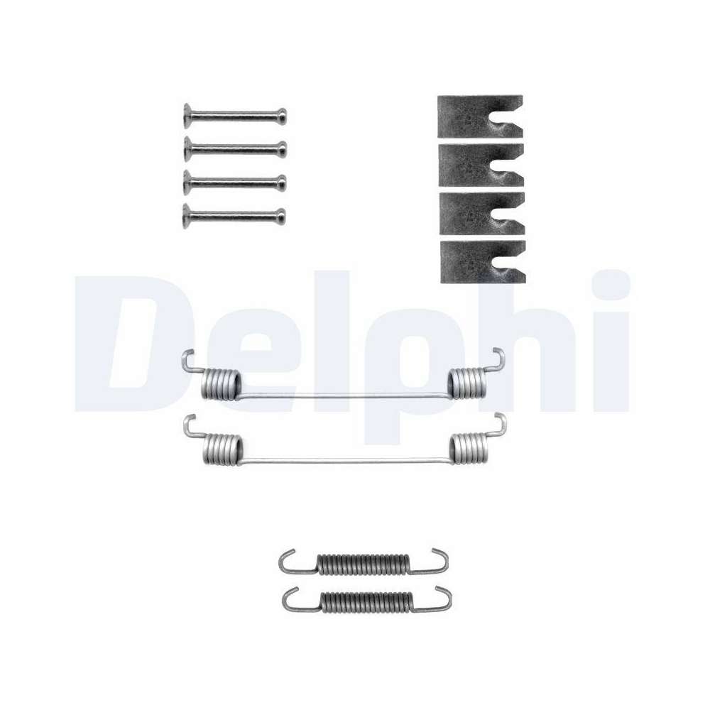 DELPHI LY1335 Zubeh&ouml;rsatz, Bremsbacken f&uuml;r, Hinterachse