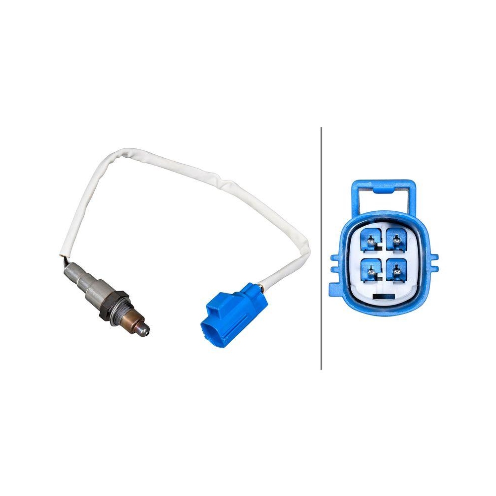 HELLA Lambdasonde 6PA 358 221-201 für FORD JAGUAR, nach Katalysator, oben, unten