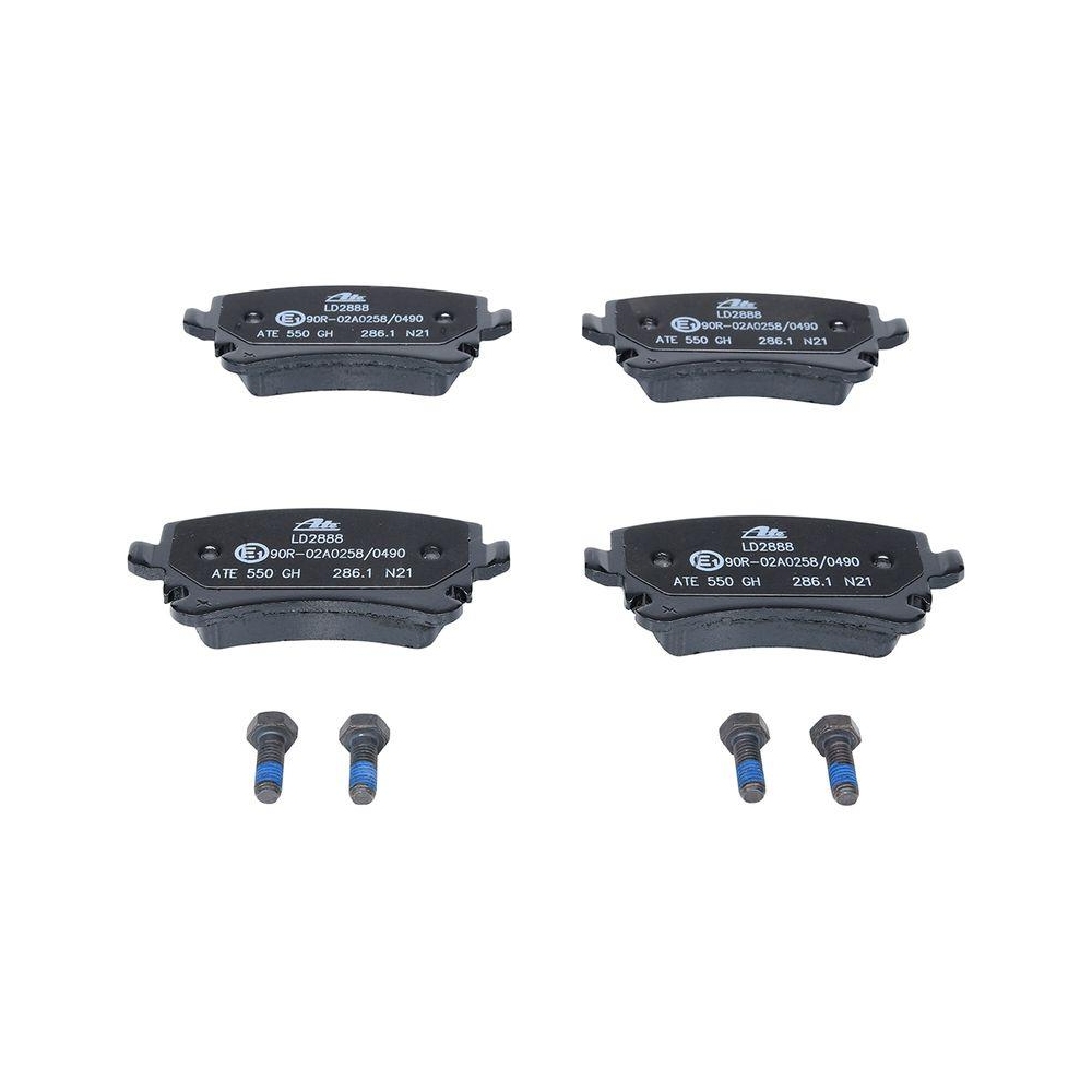Bremsbelagsatz, Scheibenbremse ATE 13.0470-2888.2 ATE Ceramic f&uuml;r VAG