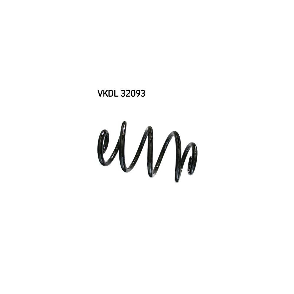 Fahrwerksfeder SKF VKDL 32093 f&uuml;r NISSAN, Hinterachse