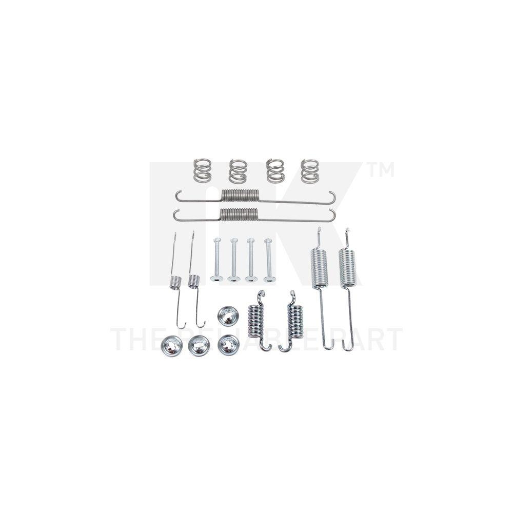 Zubeh&ouml;rsatz, Bremsbacken NK 7925615 f&uuml;r FORD, Hinterachse