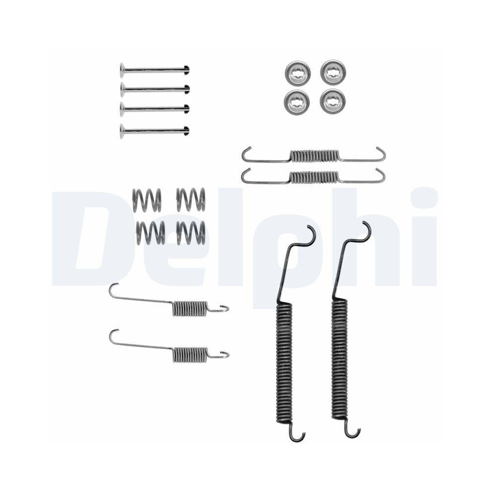 DELPHI LY1336 Zubeh&ouml;rsatz, Bremsbacken f&uuml;r, Hinterachse