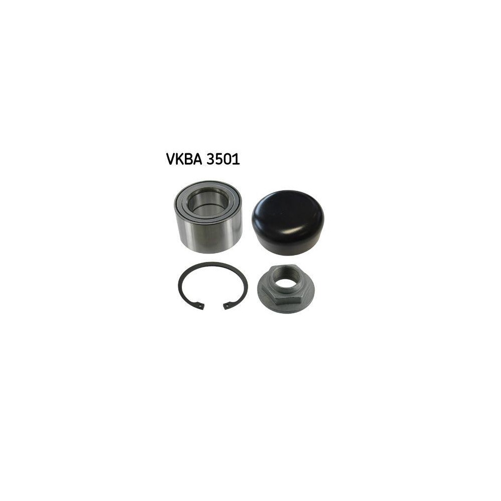 Radlagersatz SKF VKBA 3501 für OPEL RENAULT VAUXHALL, Hinterachse