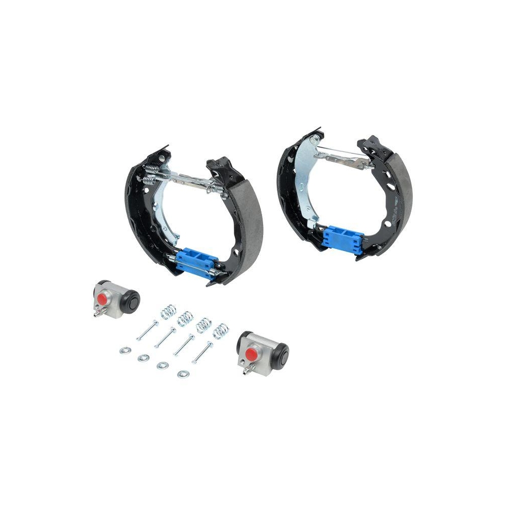 Bremsbackensatz ATE 03.0520-9620.3 Original ATE TopKit für CITROËN, Hinterachse