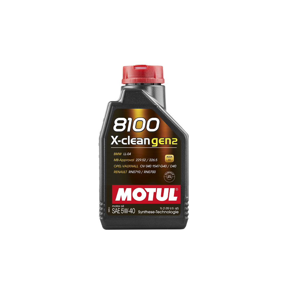 Motoröl MOTUL 110530 8100 X-CLEAN GEN2 5W-40 für