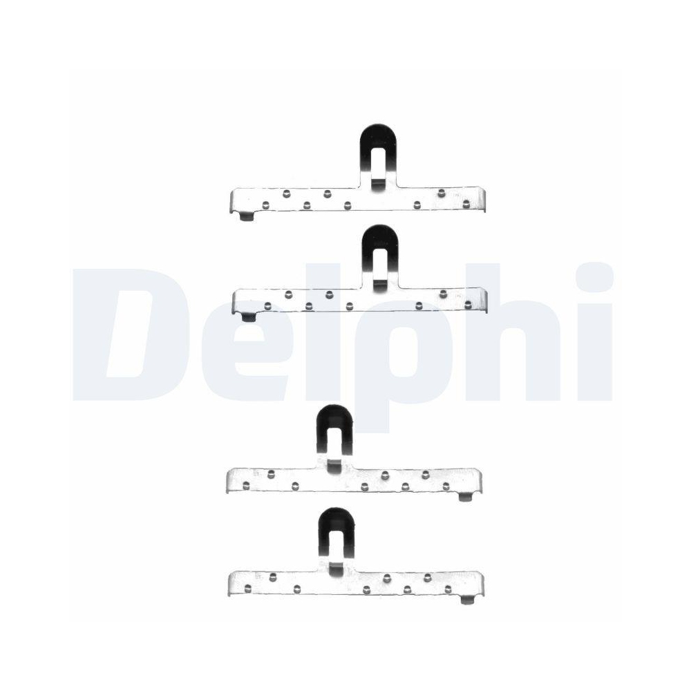 DELPHI LX0071 Zubeh&ouml;rsatz, Scheibenbremsbelag f&uuml;r VW, Vorderachse