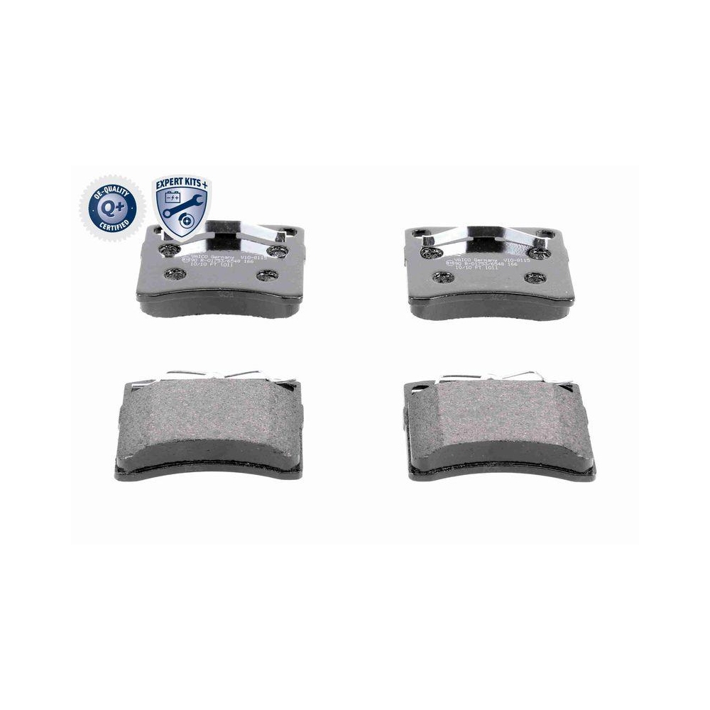 Bremsbelagsatz, Scheibenbremse VAICO V10-8115 Q+, Erstausrüsterqualität für AUDI
